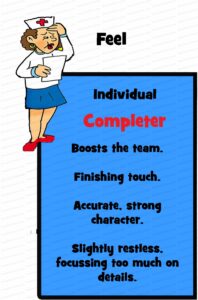 MDL028 - EN - Belbin Team roles - 05 - Completer - Matrix - Text